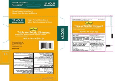 Pdp/package (Ld Triple Ab Ointment Carton And Tube Paint)